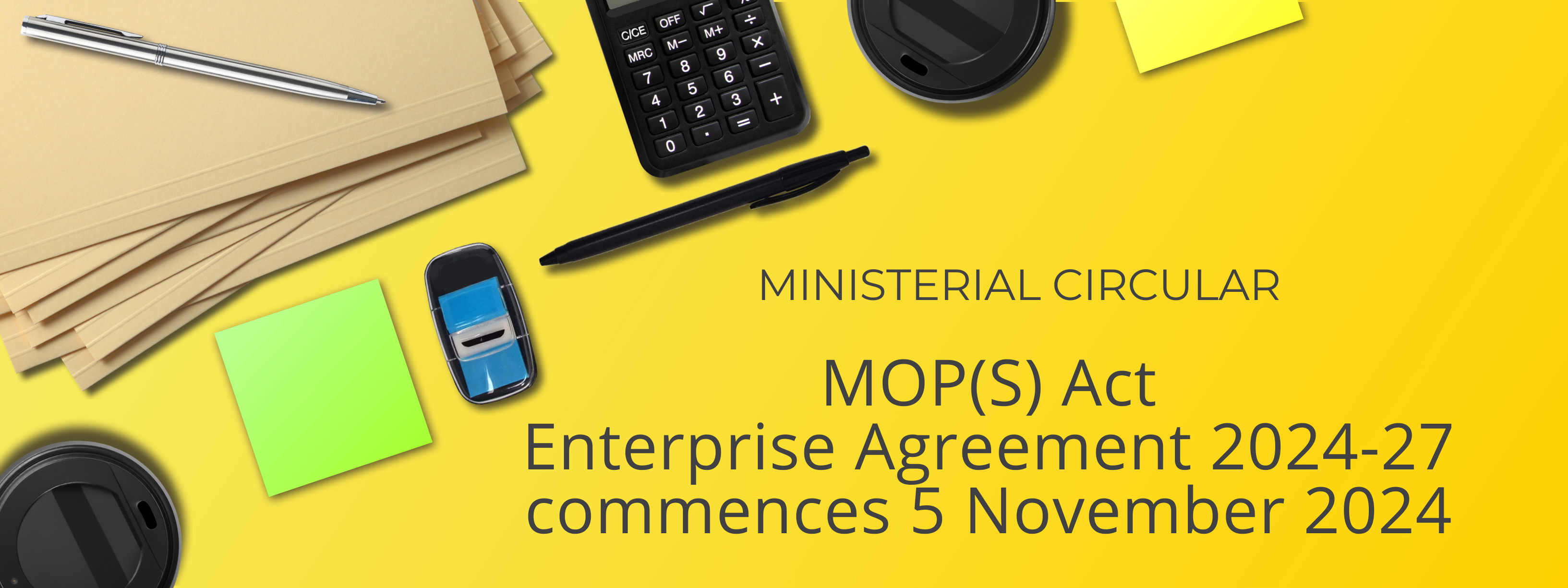 news image for commencement of enterprise agreement