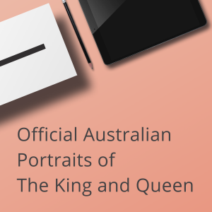 news image official portraits of the king and queen